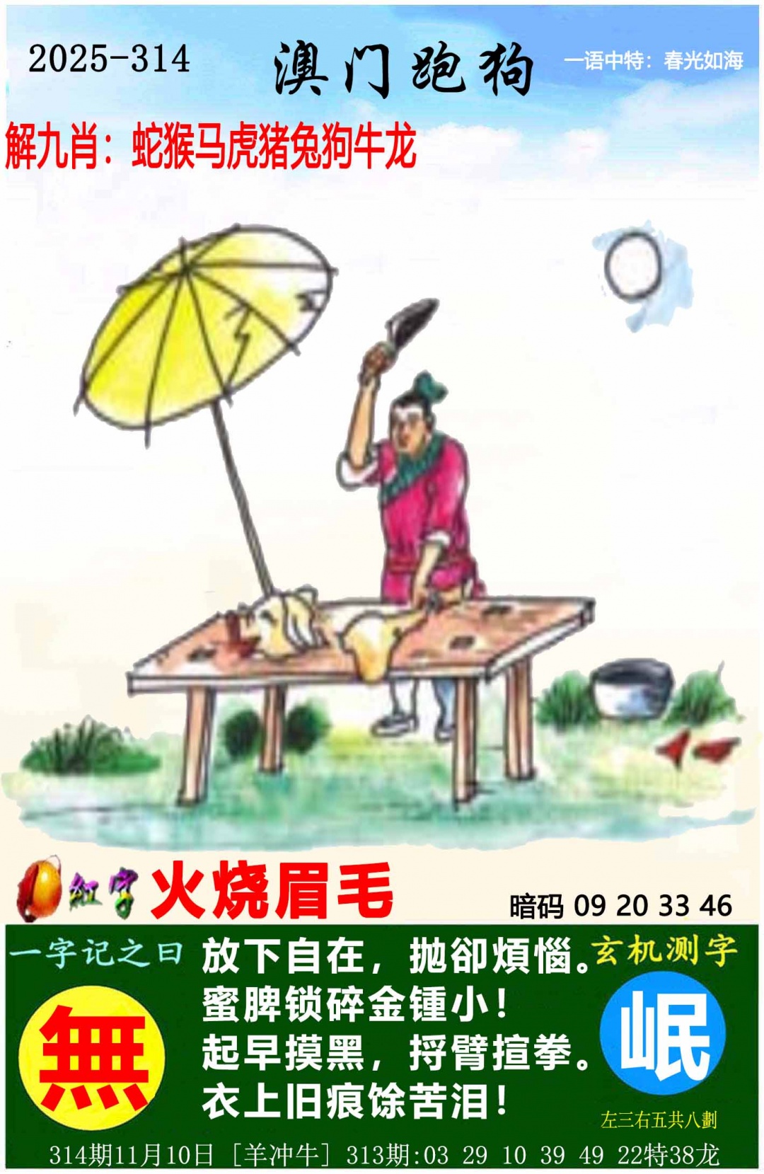 状元紅-跑狗图正在更新中，请稍后查看